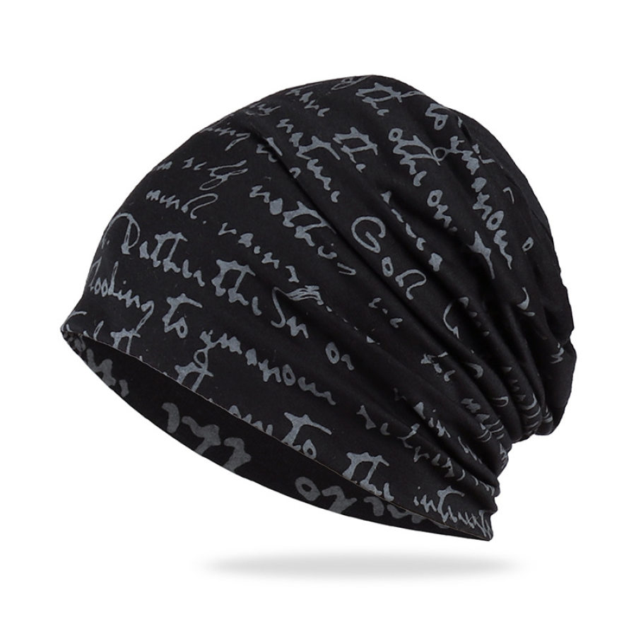 

Hip Hop Text Graffiti Knitted Hat