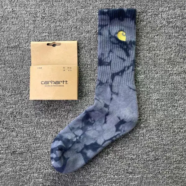 Carhartt Surf Vintage Tie-dye Sports Socks For Men And Women - Localziv.com 