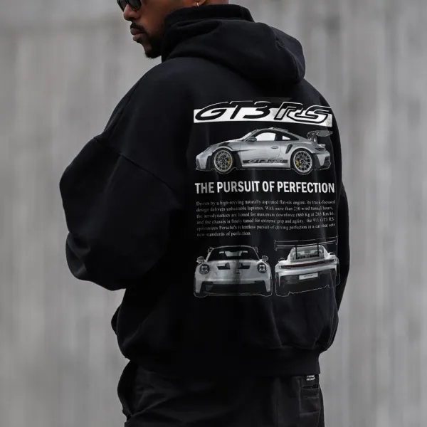 Unisex Oversized GT3 Rs Car Lover Gifts Hoodie - Spiretime.com 