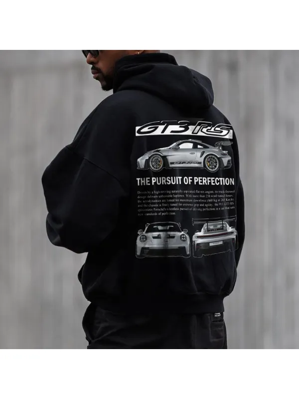 Unisex Oversized GT3 Rs Car Lover Gifts Hoodie - Spiretime.com 