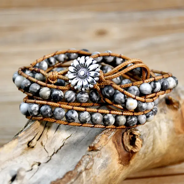 Unisex Retro Bohemian Braided Multi-layer Bracelet - Albionstyle.com 