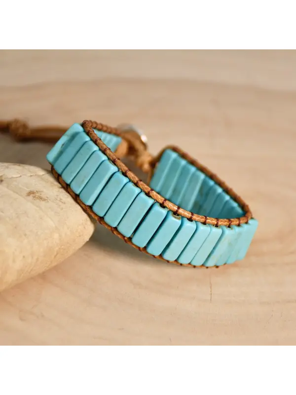 Unisex Retro N Wrap Braided Bracelet - Hoplady.chimpone.com 