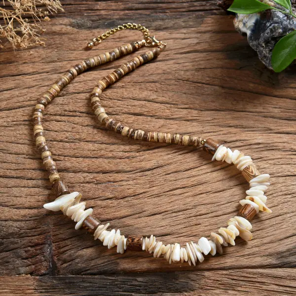 Unisex Vintage Natural Stone Necklace - Albionstyle.com 