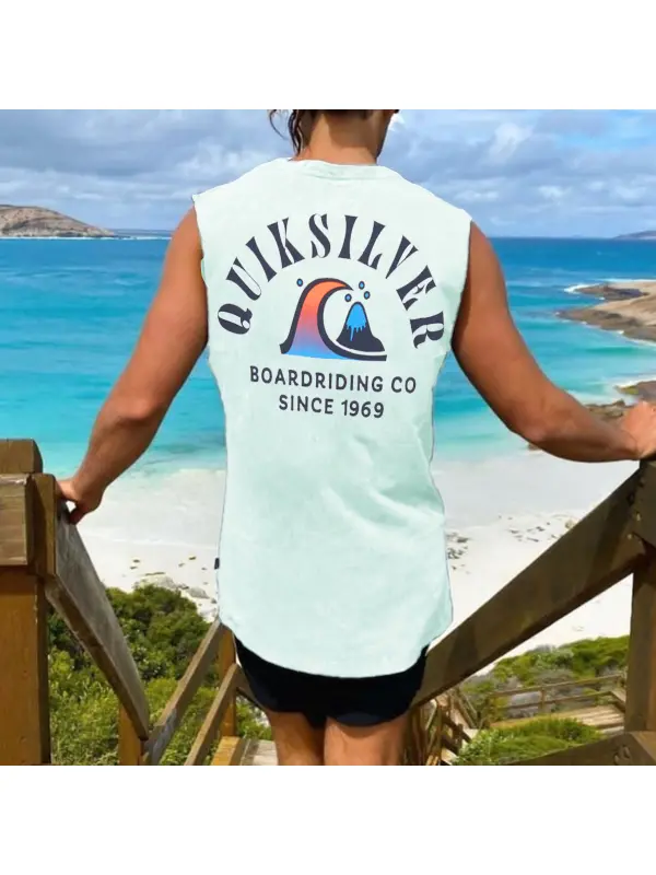 Unisex River Bend Surf Sleeves Top - Shopyiyistories.com 