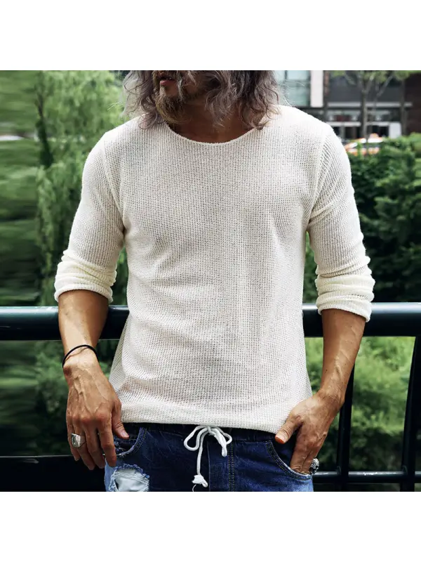 Men's Knitted Sweater Top - Anrider.com 