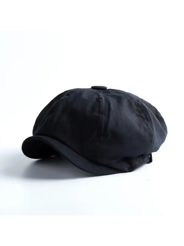 Retro Autumn And Winter Casual British Octagonal Hat Men Beret Men's Trend - Ootdmw.com 