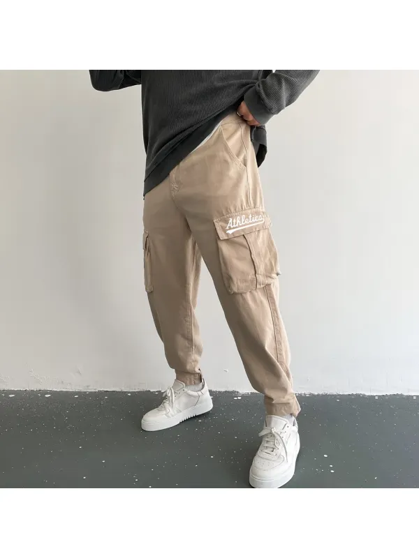 Men's Casual Loose Pocket Cargo Pants - Anrider.com 