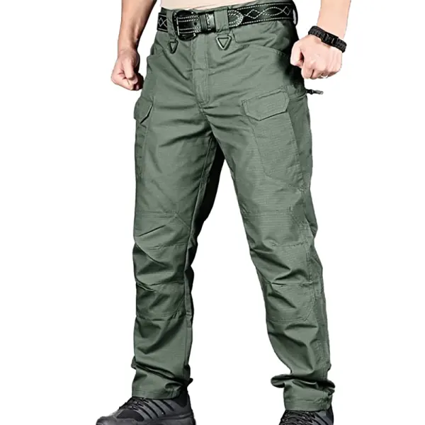 Men's Multi-pocket Waterproof Tactical Hiking Cargo Pants - Elementnice.com 