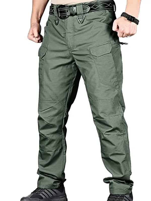 Men's Multi-pocket Waterproof Tactical Hiking Cargo Pants - Wantbright.com 