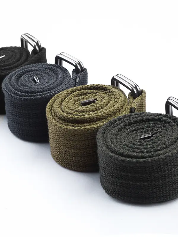 Men's Outdoor Tactical Canvas Belt - Simplyion.com 