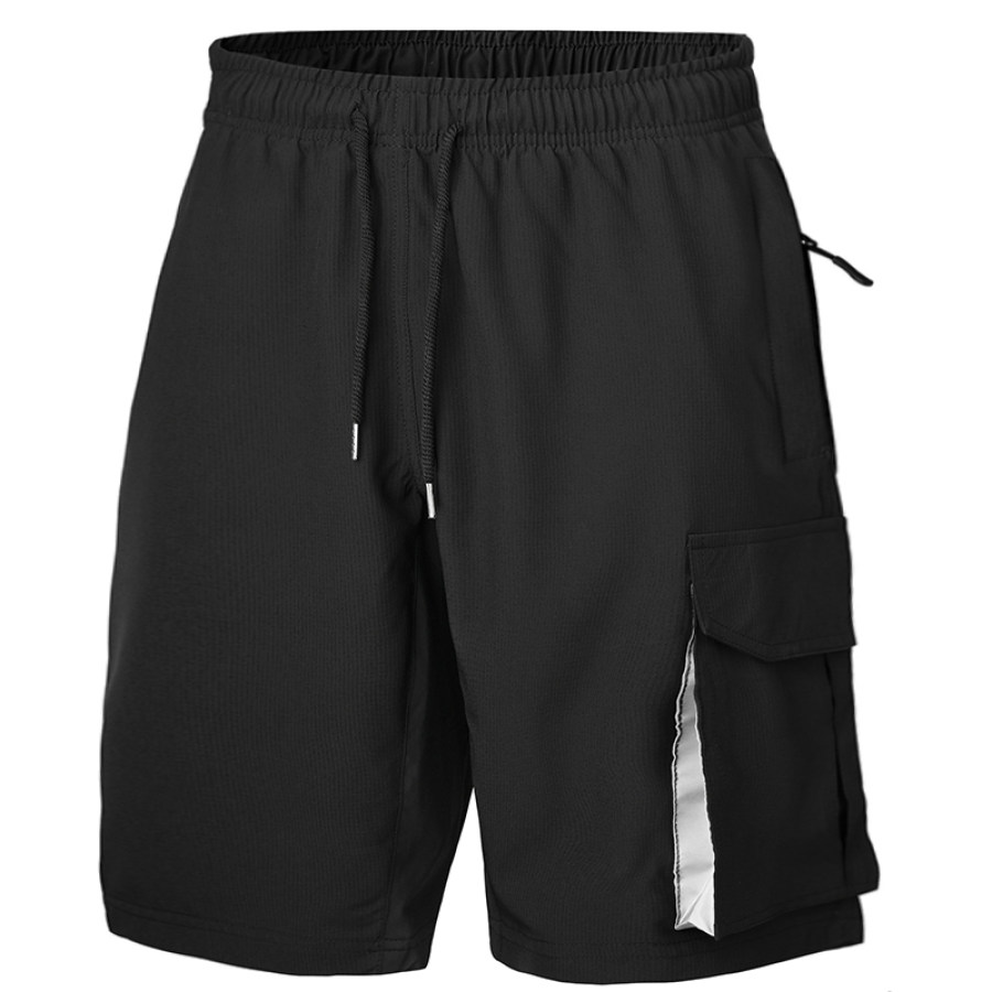 

Men's Outdoor Sports Pocket Drawstring Shorts