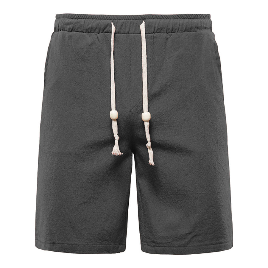 

Men's Outdoor Linen Casual Beach Shorts