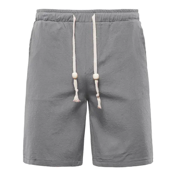 Men's Outdoor Linen Casual Beach Shorts Only $16.89 - Wayrates.com 