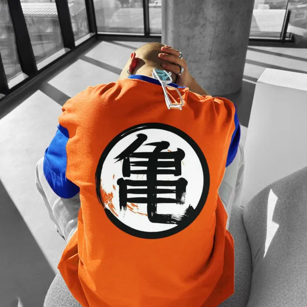 Oversized Dragon Ball Goku Tee - Yiyistories.com 