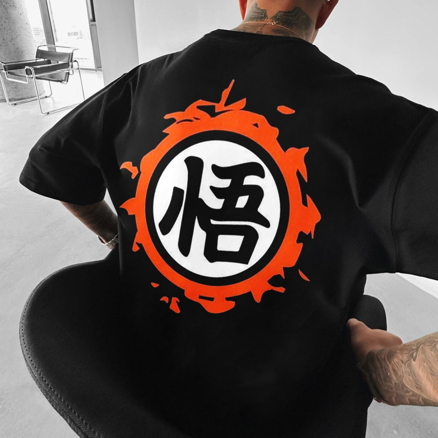 

Oversized Dragon Ball Goku Tee