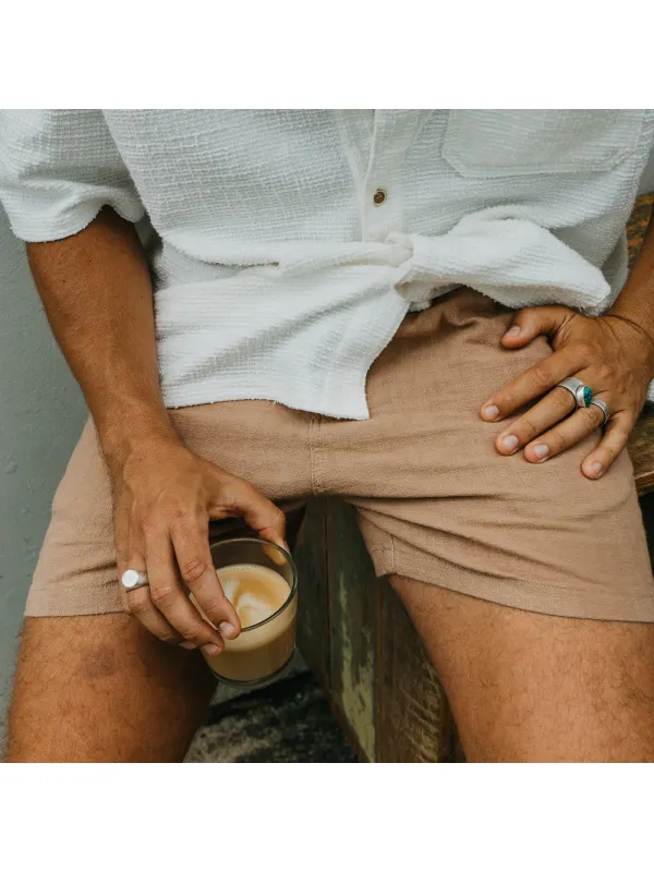 Men's Linen Shorts - Minicousa.com 