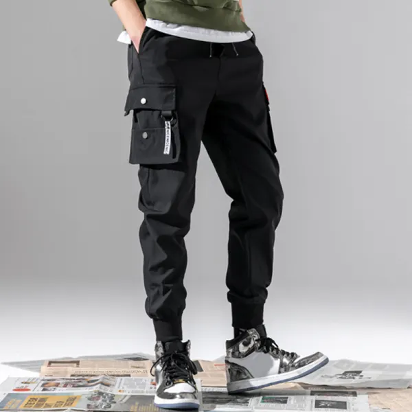 Casual Pocket Solid Color Pants - Trisunshine.com 