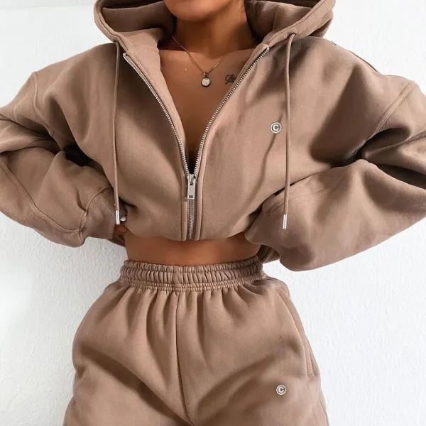 Fashion Casual Top Sweater Hoodie - Ootdyouth.com 