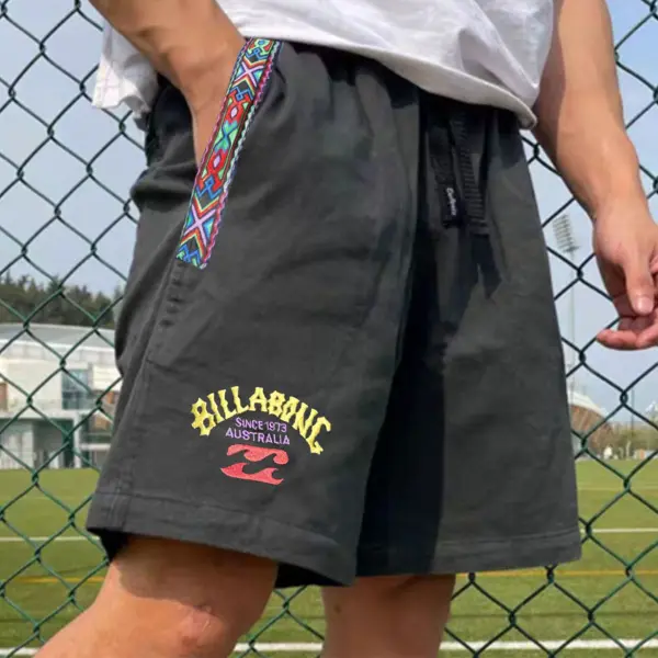 Unisex Vintage Holiday Surf Shorts - Cotosen.com 