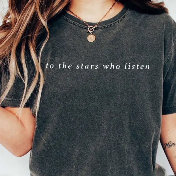 Two Sided Velaris Shirt, To The Stars Who Listen Shirt - Wayrates.com 