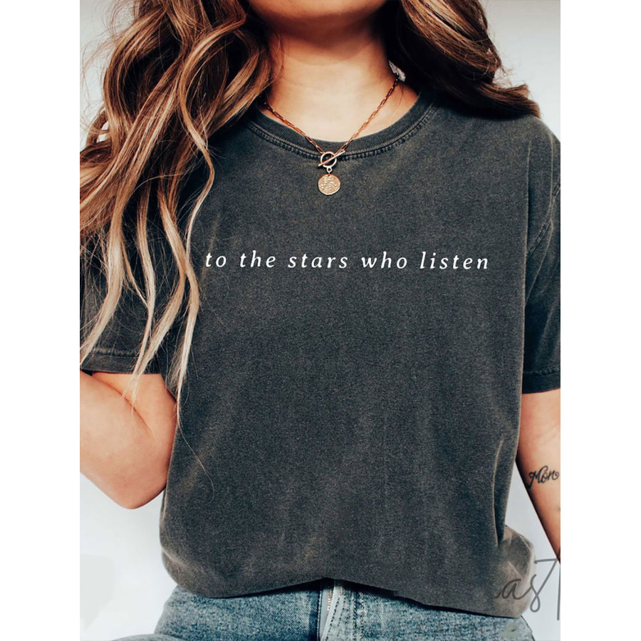 

Two Sided Velaris Shirt To The Stars Who Listen Shirt