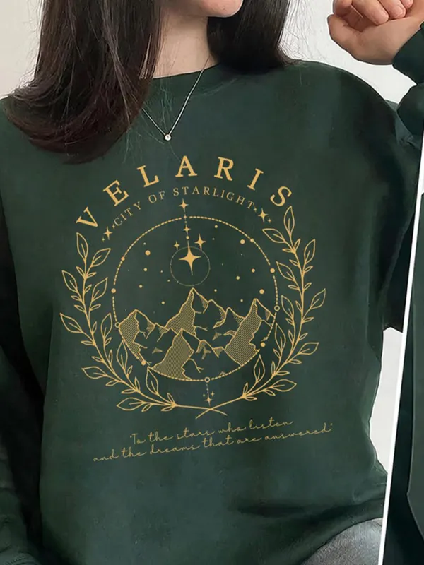 Velaris Sweatshirt, Velaris City Of Starlight Shirt - Realyiyi.com 