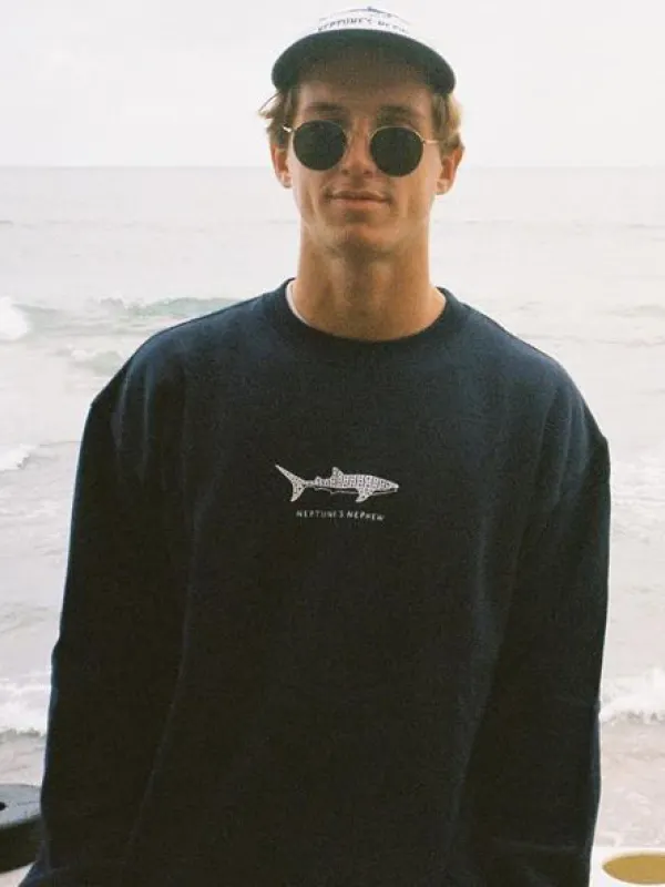 Mens Vintage basic long sleeve sweatshirt - Sunshinenice.com 
