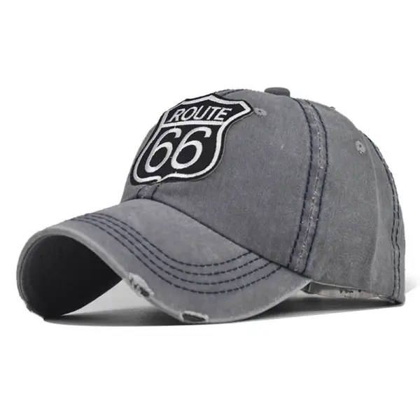 Outdoor ROUTE66 alphabet embroidery baseball cap Only $11.89 - Wayrates.com 