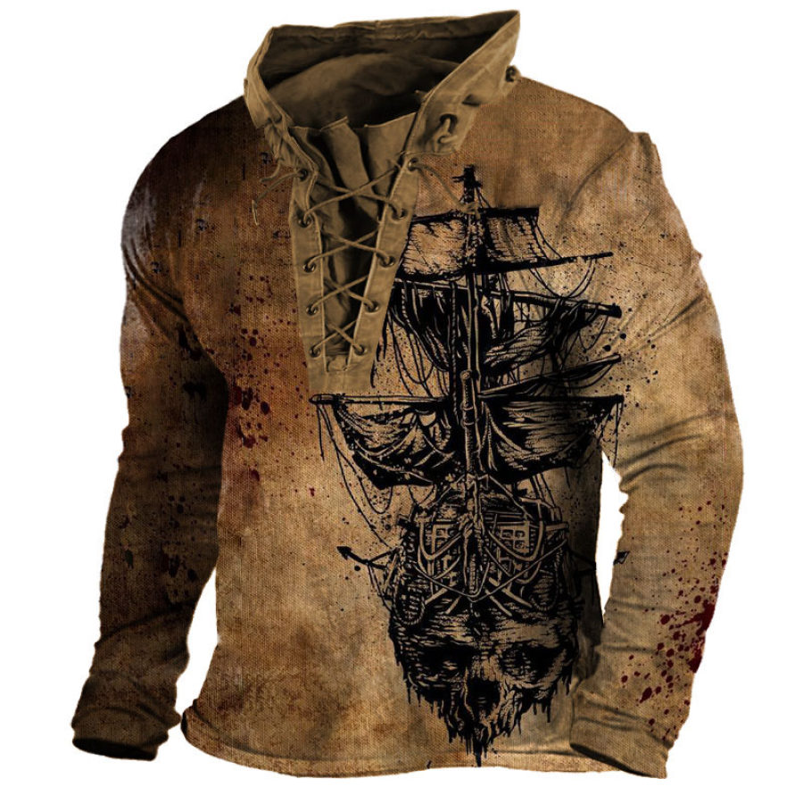 

Men's Corsair Vintage Henley Shirt