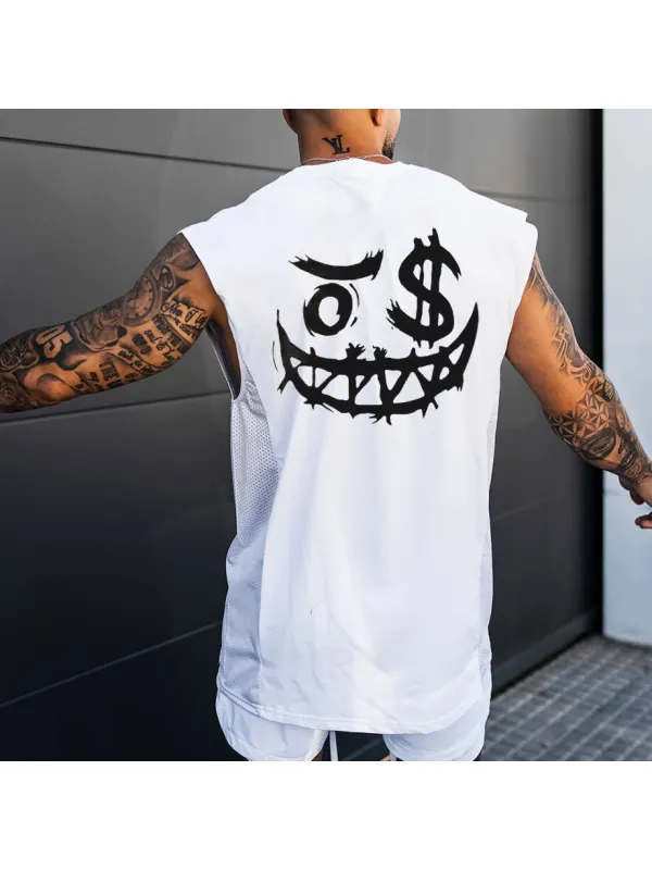 Men's Fashion Print Casual Tank Top - Shopyiyistories.com 