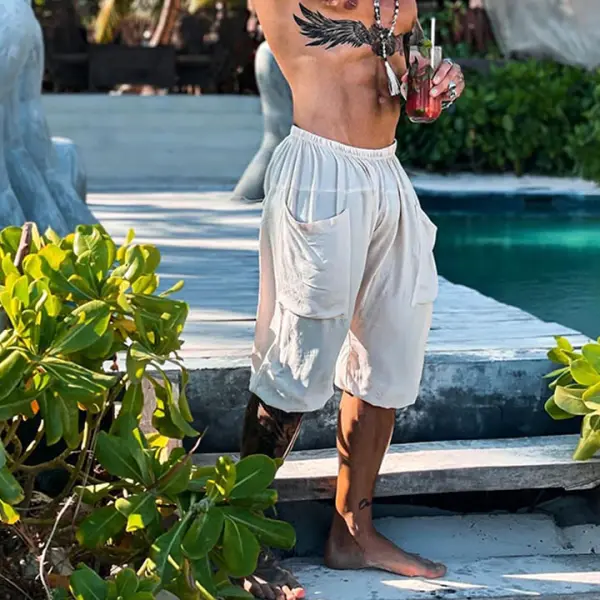 Men's Holiday Casual Half Pants - Mobivivi.com 