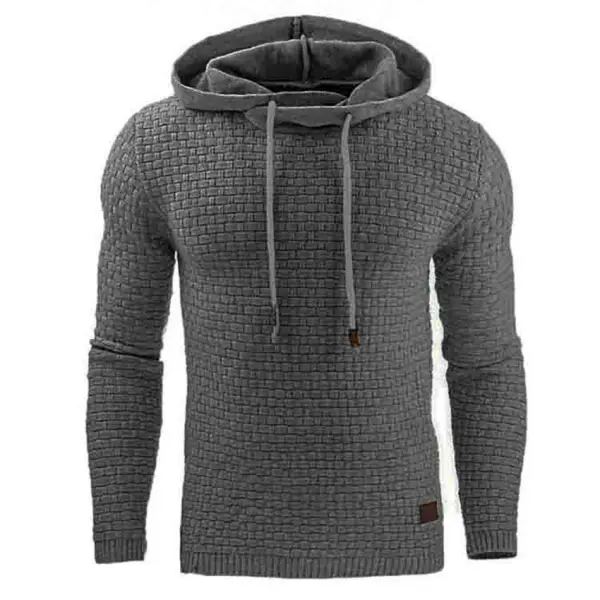 Mens Outdoor Sports Fitness Hooded Sweater - Sunhopebloom.com 