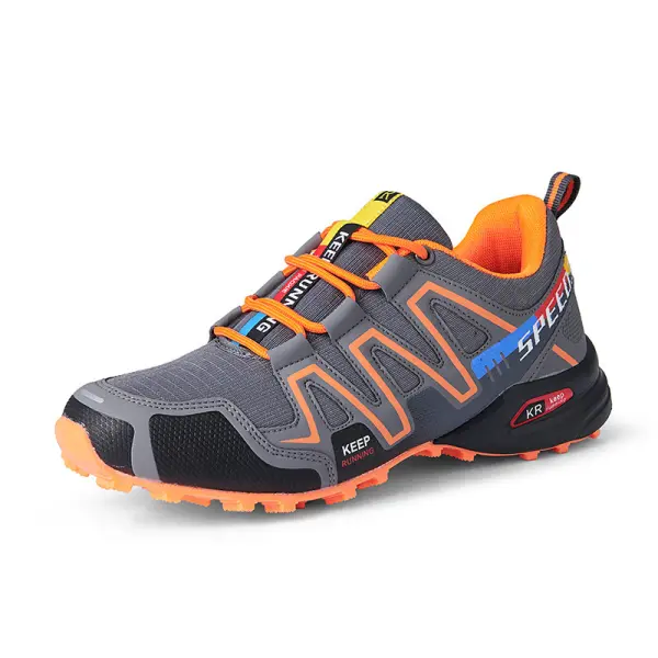 Men's Non-slip Soft Outdoor Cross-country Hiking Shoes - Fineesa.chimpone.com 