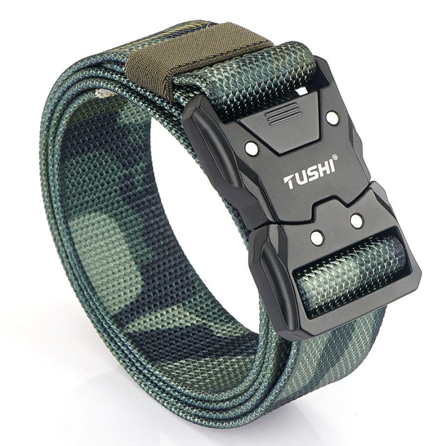 

Men's Outdoor Training Nylon Tactical Quick Release Buckle Tooling Belt