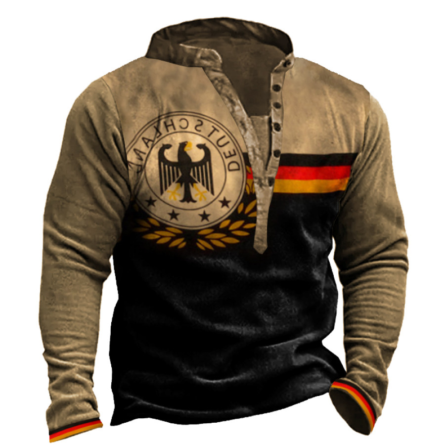 

Men's Printed Fleece Sweatshirt