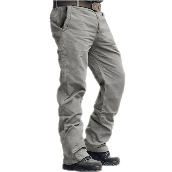 Men's Casual Loose Straight Sports Cargo Pants Only $18.89 - Wayrates.com 