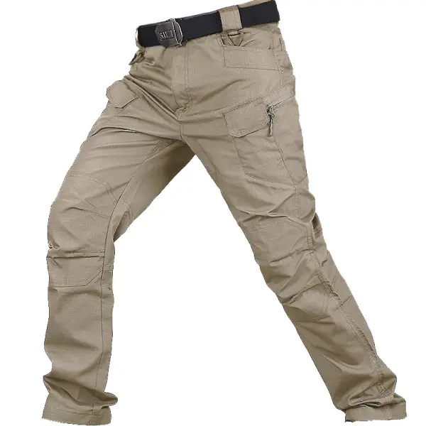 Men's Training Tactical Multi-Pocket Cargo Pants - Elementnice.com 