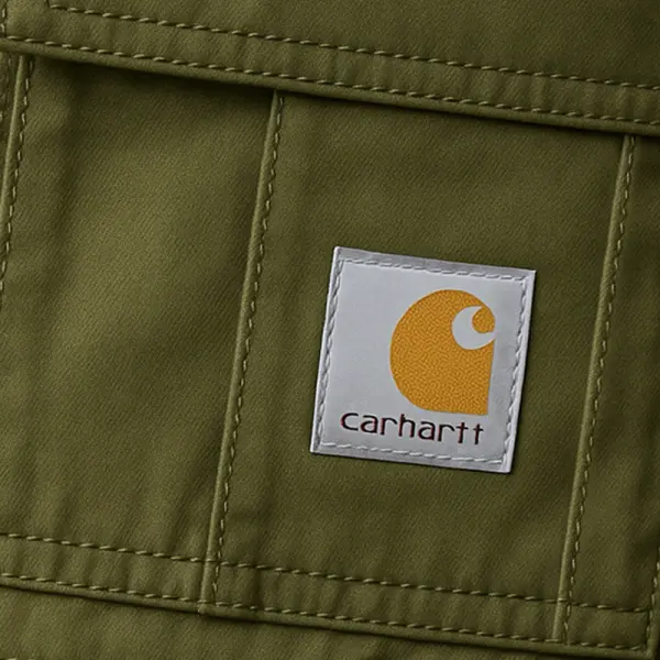 Men's Carhartt Vintage Multiple Pockets Green Cargo Shorts