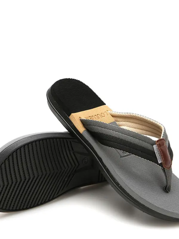 Mens flip flop beach shoes - Menbarn.com 