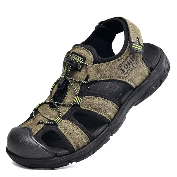 Mens lightweight outdoor casual breathable sandals Only AED44.89 - Wayrates.com 