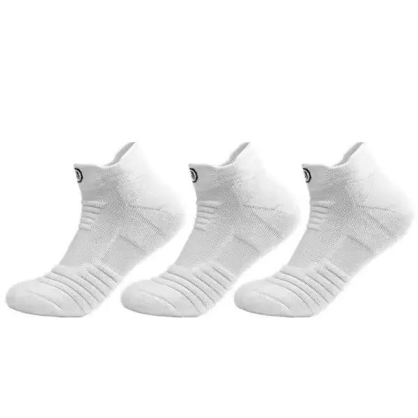 Anti-Blister Cushioned Trainer Socks Sports Low Cut Breathable Athletic Ankle Socks 