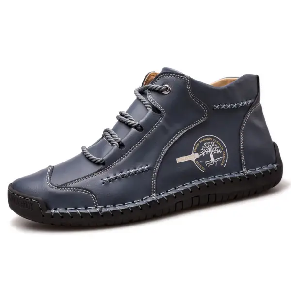 Men's Retro Handmade Casual Leather Shoes - Cotosen.com 
