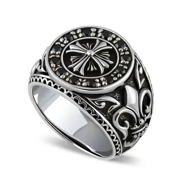 Crusader Vintage Ring - Elementnice.com 
