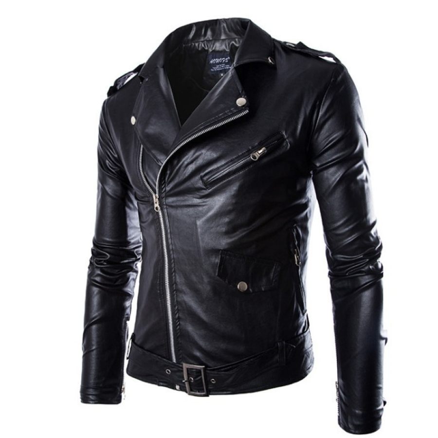 

Faux Leather Jacket Motorcycle