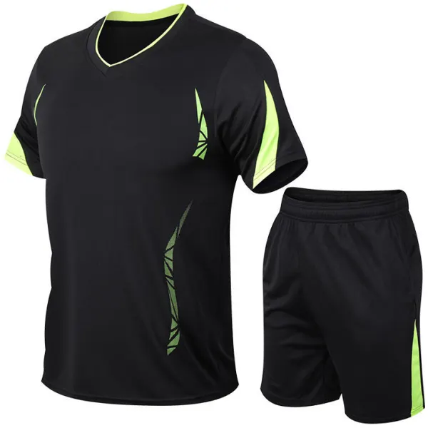 Men's Fitness Running Quick-Drying Sports Suit - Wayrates.com 