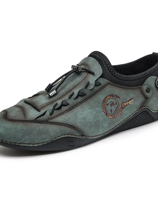Men's Octopus Non-Slip Sole Hand Sewn Casual Shoes - Wantbright.com 