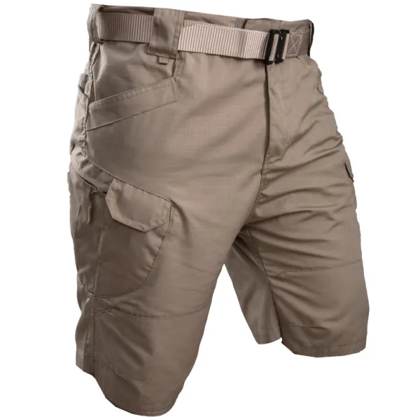 Outdoor Multi-pocket Breathable Wear-Resistant Cargo Tactical Shorts IX7 - Spiretime.com 