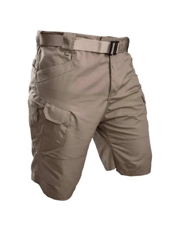 Outdoor Multi-pocket Breathable Wear-Resistant Cargo Tactical Shorts IX7 - Anrider.com 