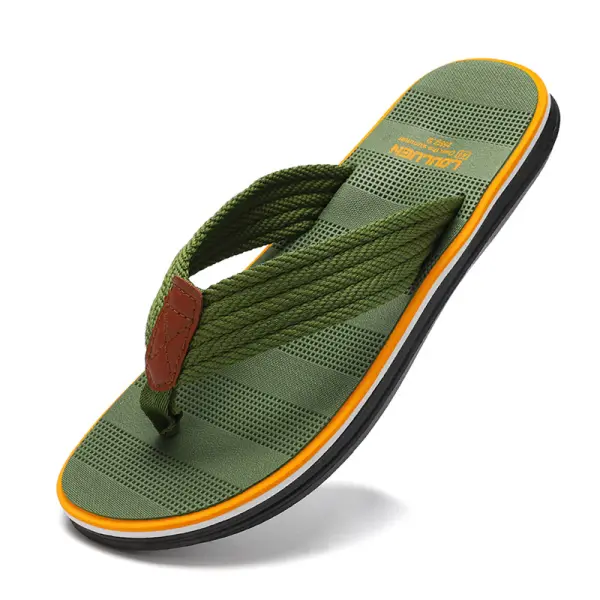 Men's Outdoor Anti-Slip Casual Beach Slippers Flip-Flops - Elementnice.com 