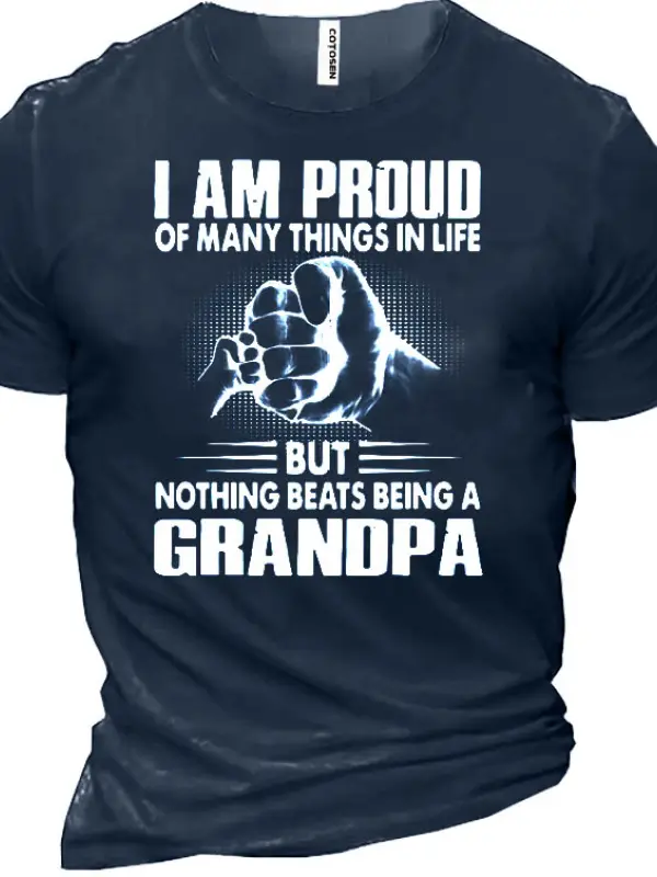 Grandapa Men's Short Sleeve T-Shirt - Pragmaace.com 